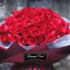 100 roses hand bouquet
