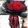 100 roses hand bouquet