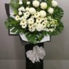 condolence funeral sympathy wreath stand