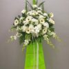 condolence funeral sympathy wreath stand