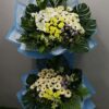 condolence funeral sympathy wreath stand