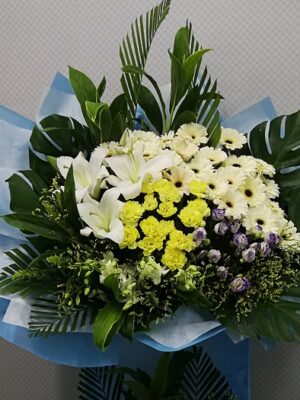 condolences / funeral wreath