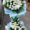 condolence funeral sympathy wreath stand