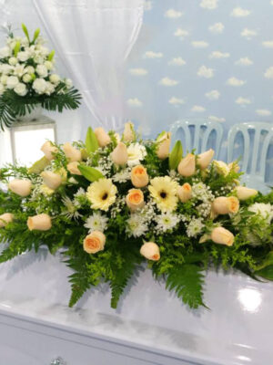 condolence funeral sympathy wreath stand
