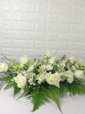 condolence funeral sympathy wreath stand