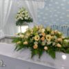 condolence funeral sympathy wreath stand
