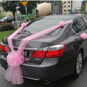 car deco wedding