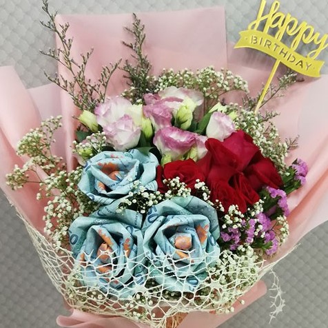 money bouquet design