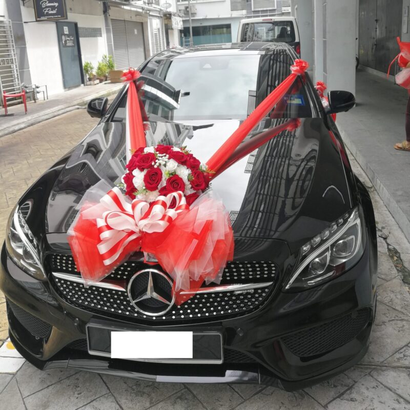 wedding car decoration