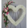 condolence funeral sympathy wreath stand