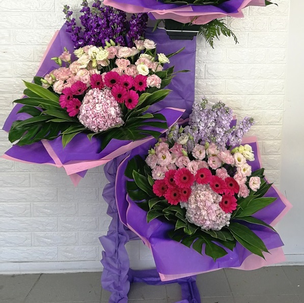 cof standing grand opening arrangement