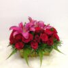  Red Roses & Pink Lilies 