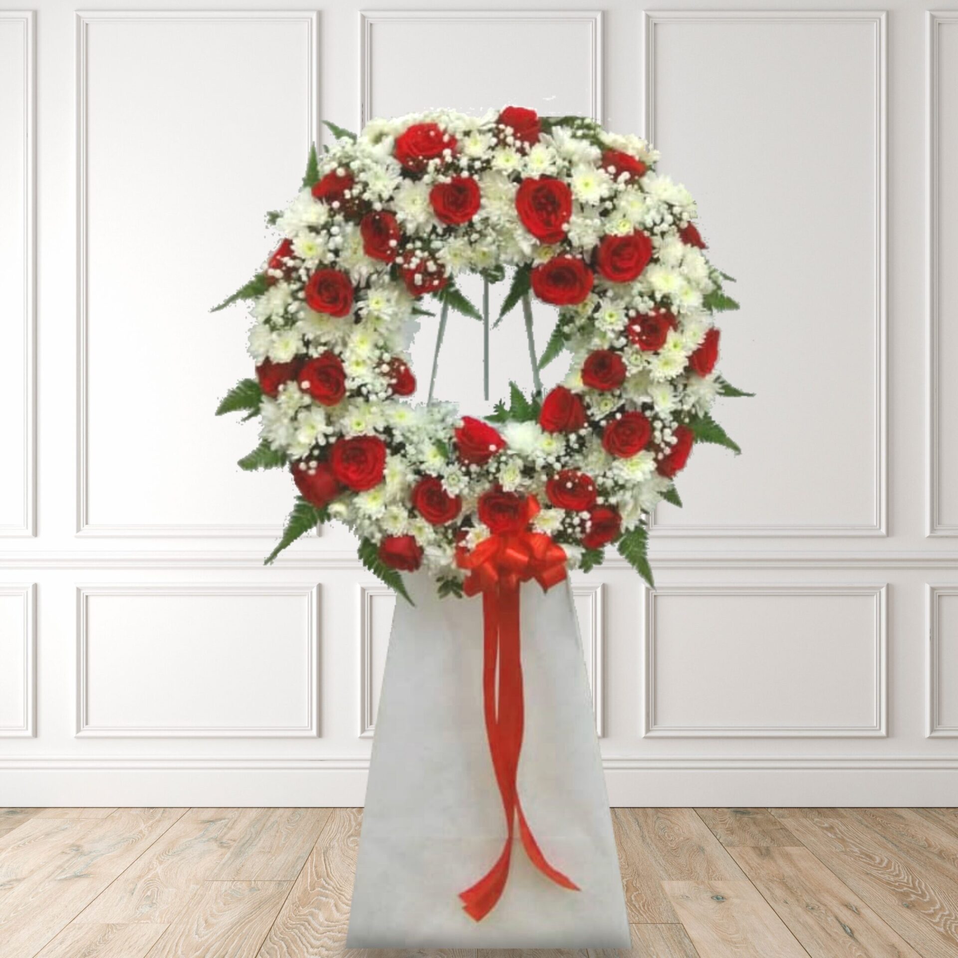 condolence-funeral-sympathy-wreath stand