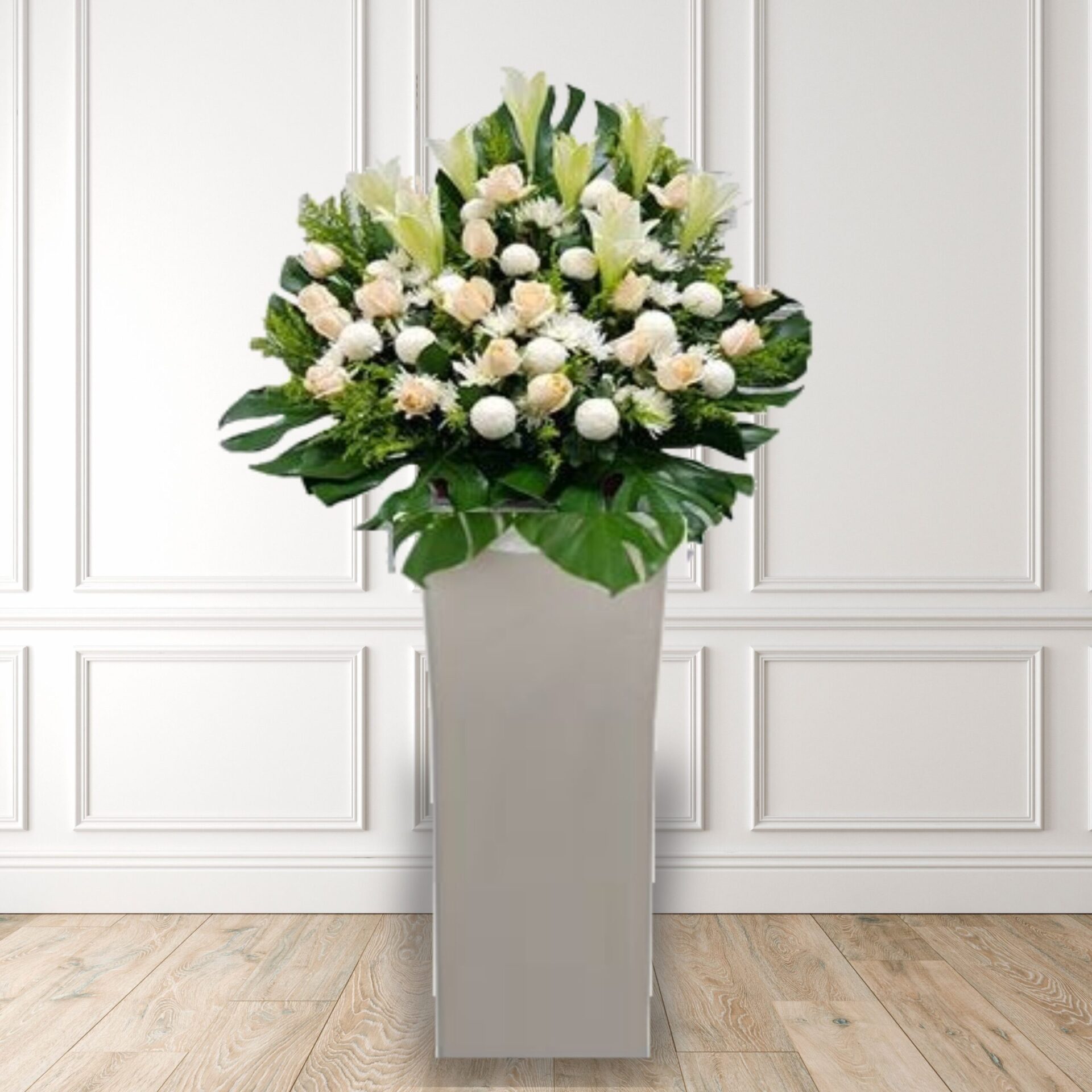 condolence-funeral-sympathy-wreath stand CO1005-1 condolence-funeral-sympathy-wreath stand CO1005