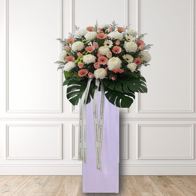 condolence-funeral-sympathy-wreath stand CO1033