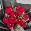red roses bouquet