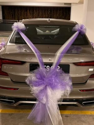 car deco wedding