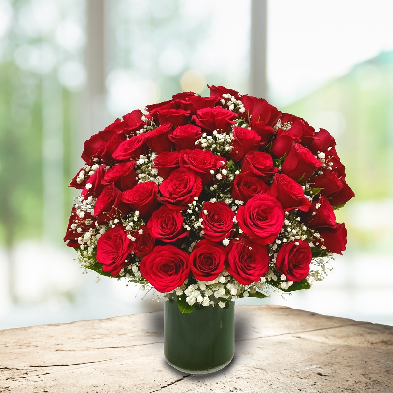 VA5001A_ROSE_VASE_ARRANGEMENT