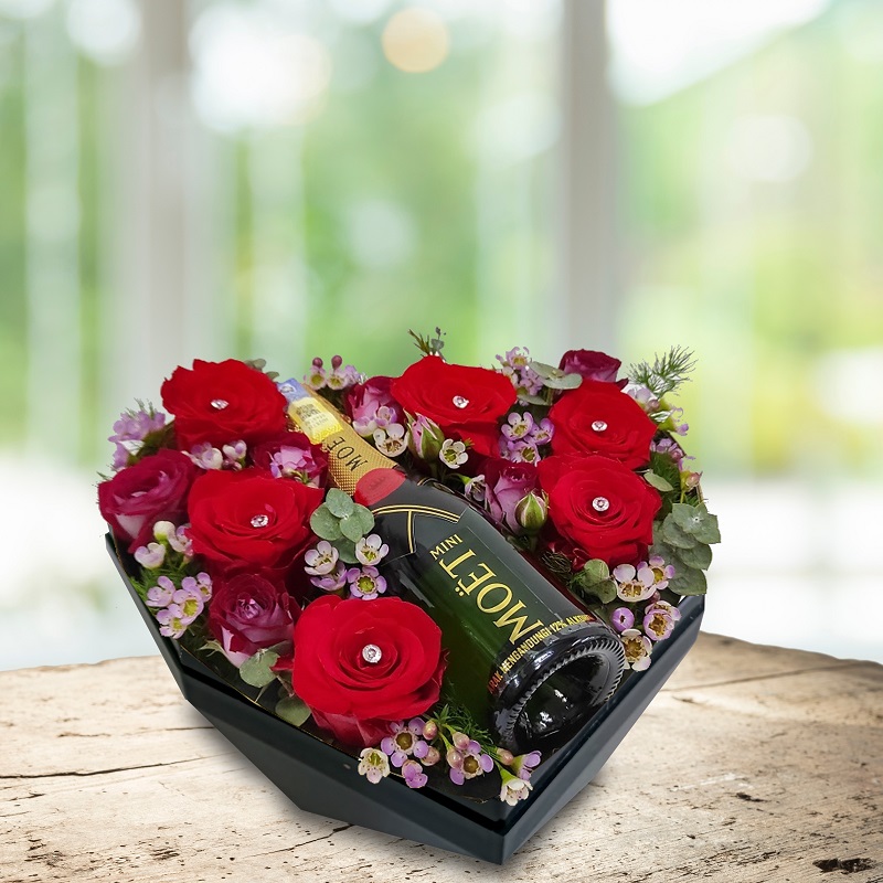 Wood,Table,Top,On,Blur,Of,Window,Glass,And,Abstract